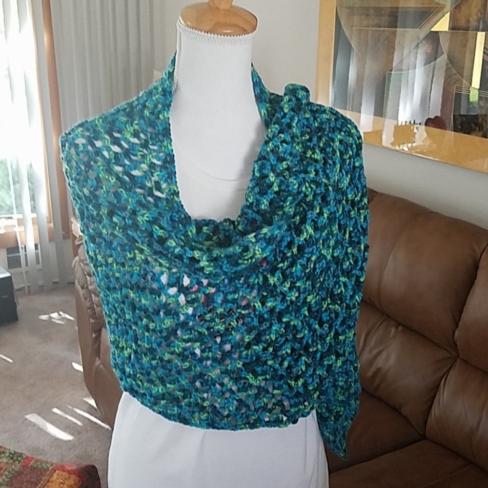 Handmade Crocheted Wrap/Scarf